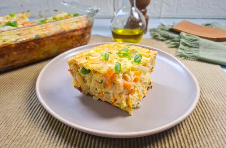 Omelete de forno sem farinha