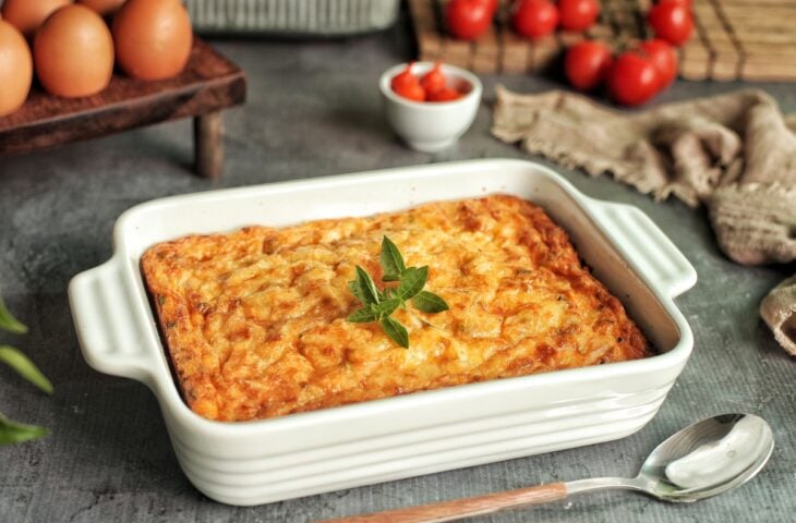 Omelete de forno simples