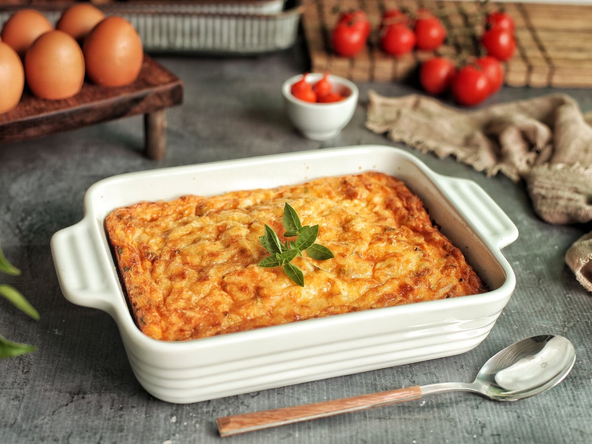Omelete de forno simples