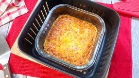 Omelete na air fryer