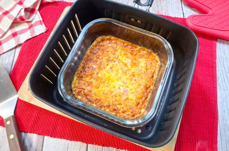 Omelete na air fryer