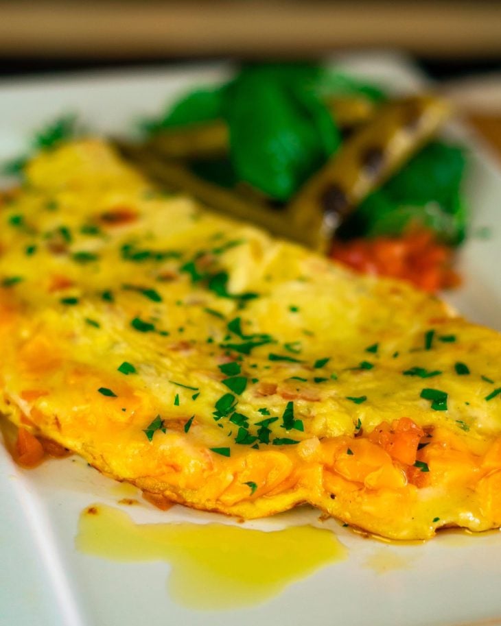Omelete recheada