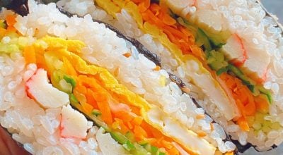 Onigirazu de kani