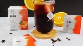Orange coffee com chá