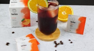 Orange coffee com chá