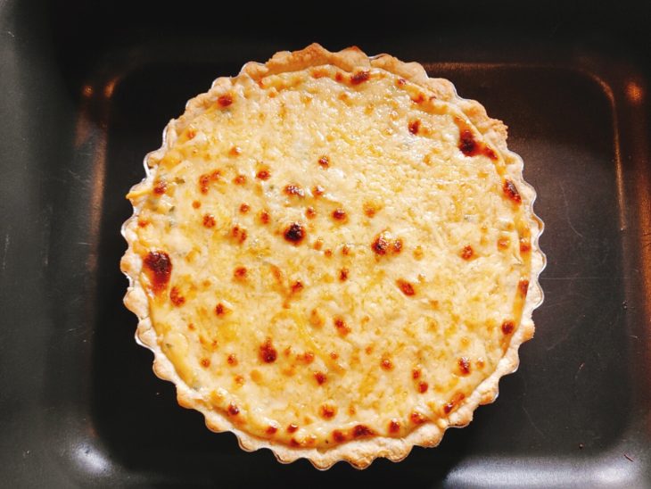 Torta de cebola cremosa - Passo a Passo