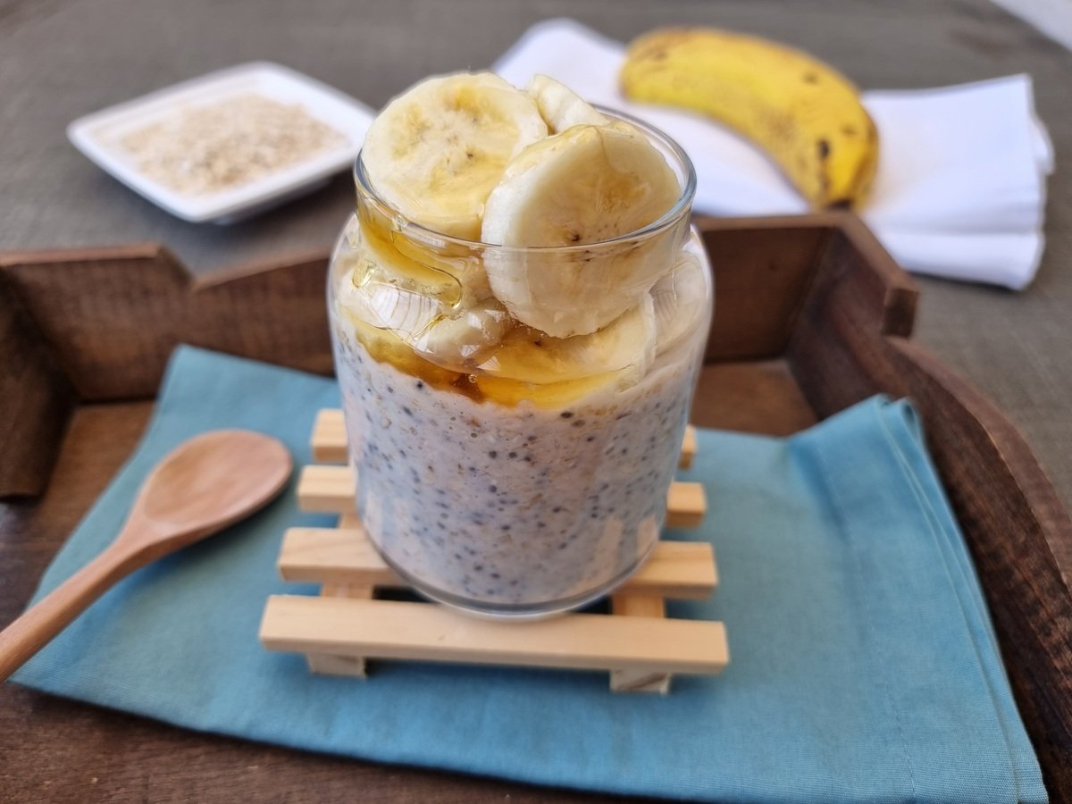 Overnight oats proteico