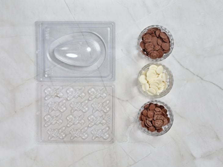 Ingredientes da receita sobre a bancada.