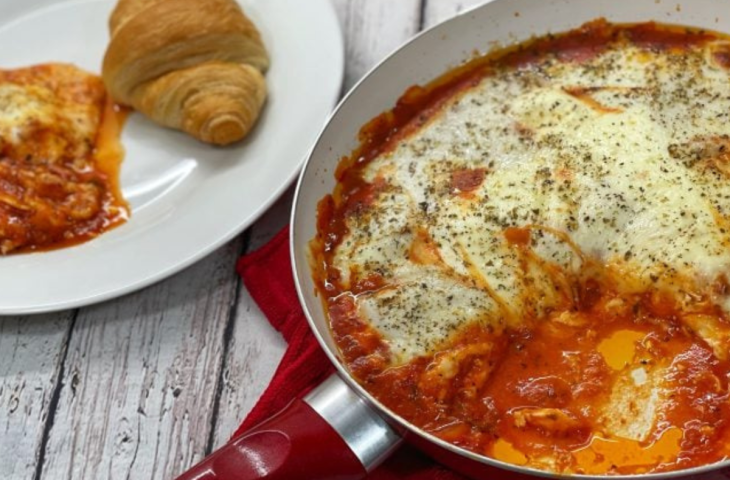Ovos à parmegiana simples e rápido