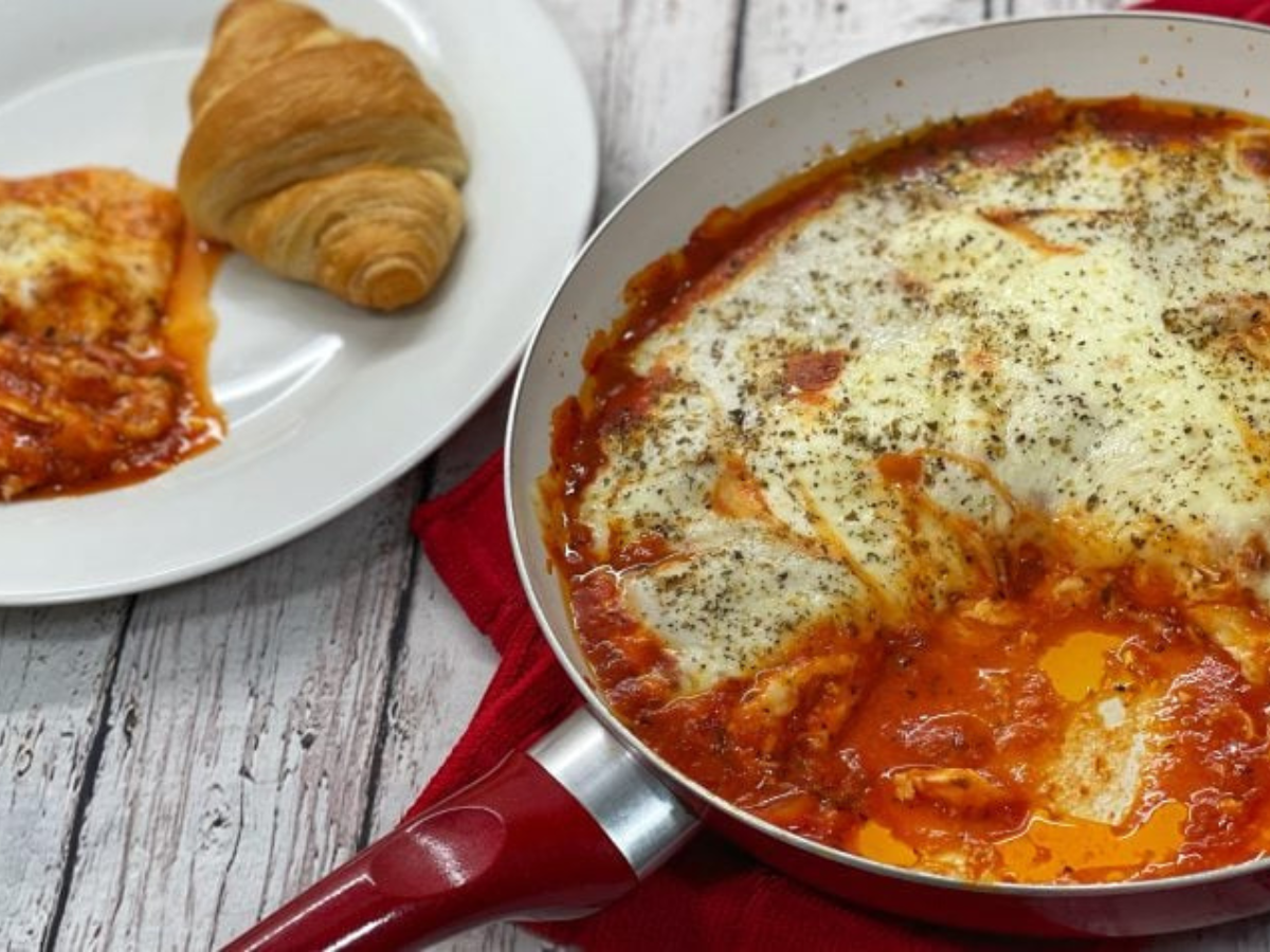 Ovos à parmegiana simples e rápido