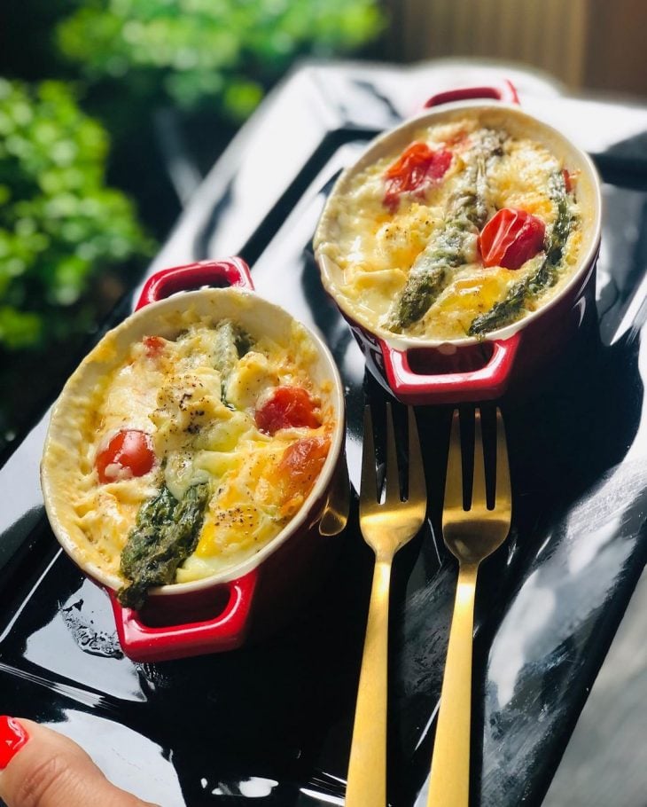 Ovos cocotte