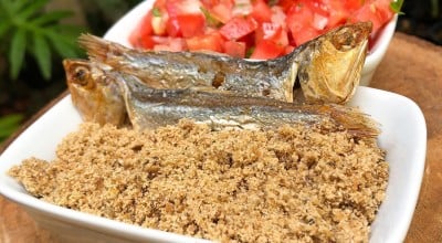 Paçoca de peixe seco