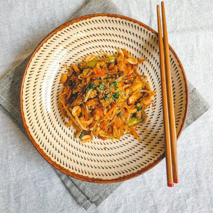 Pad thai low carb