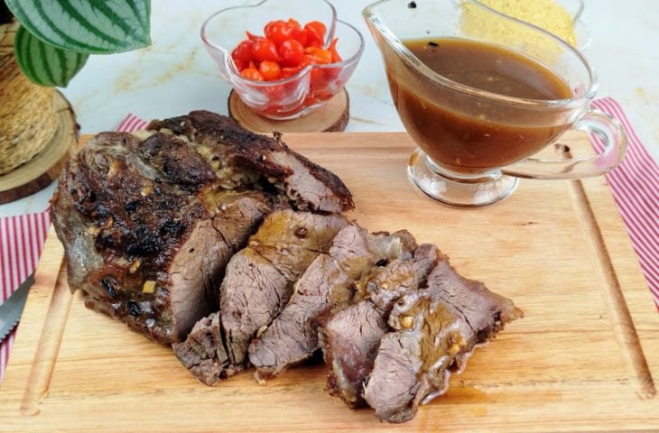 Paleta bovina assada