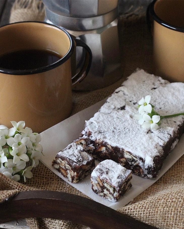 Palha italiana de alfajor