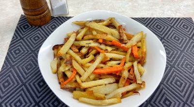 Palitos de legumes crocantes