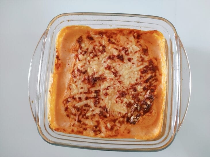 Palmito gratinado fácil - Passo a Passo