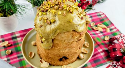 Panetone de pistache
