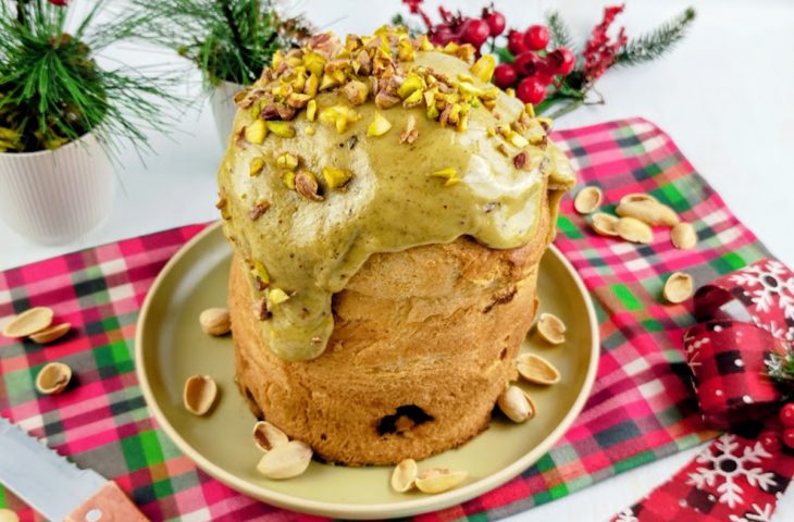 Panetone de pistache