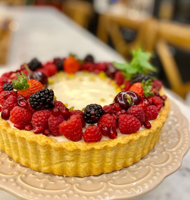 Panna cotta festiva
