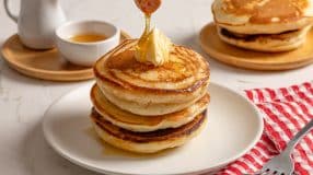 Panqueca americana simples