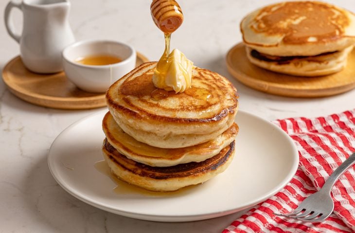 Panqueca americana simples