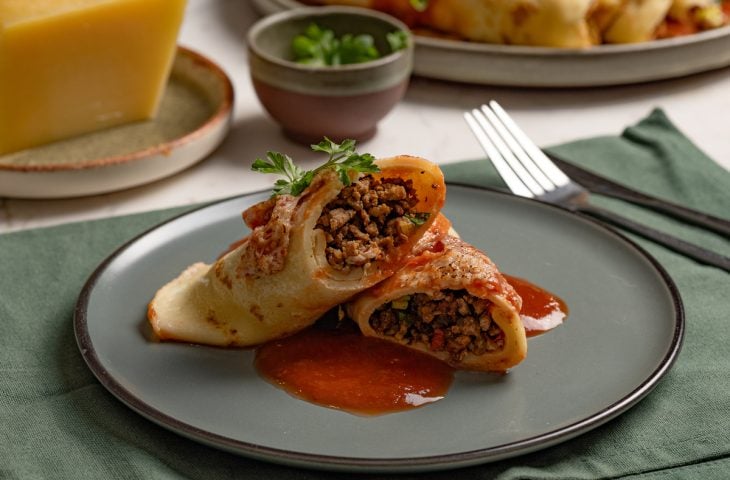 Panqueca fácil de carne moída