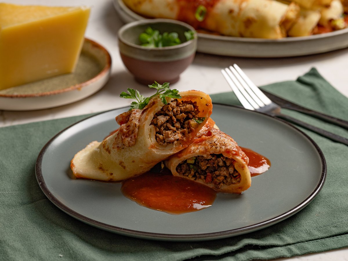 Panqueca fácil de carne moída