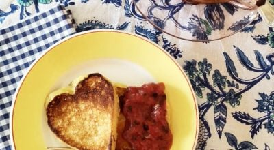 Panqueca de ricota e limão