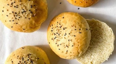 Pão brioche vegano