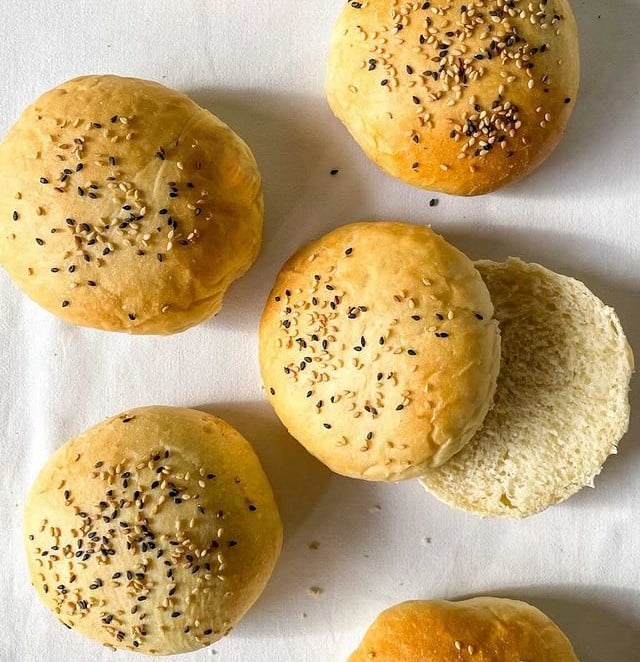 Pão brioche vegano