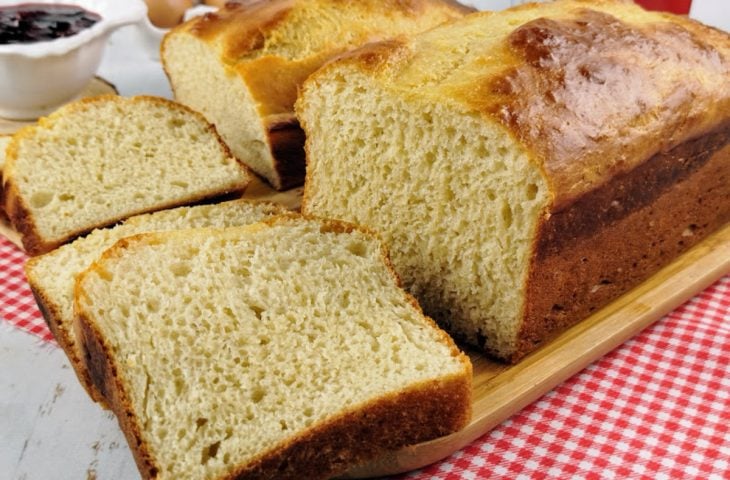 Pão caseiro de liquidificador