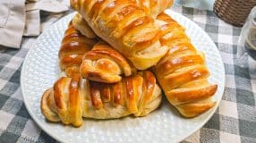 Pão caseiro doce