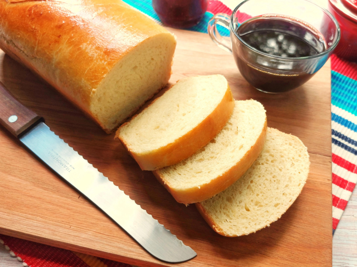 Pão caseiro fofinho