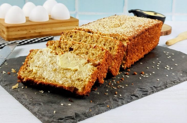 Pão caseiro nutritivo sem açúcar