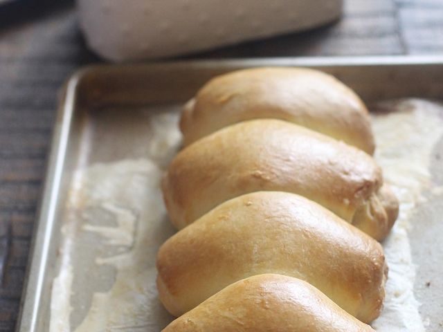 Pão com fermento de bolo