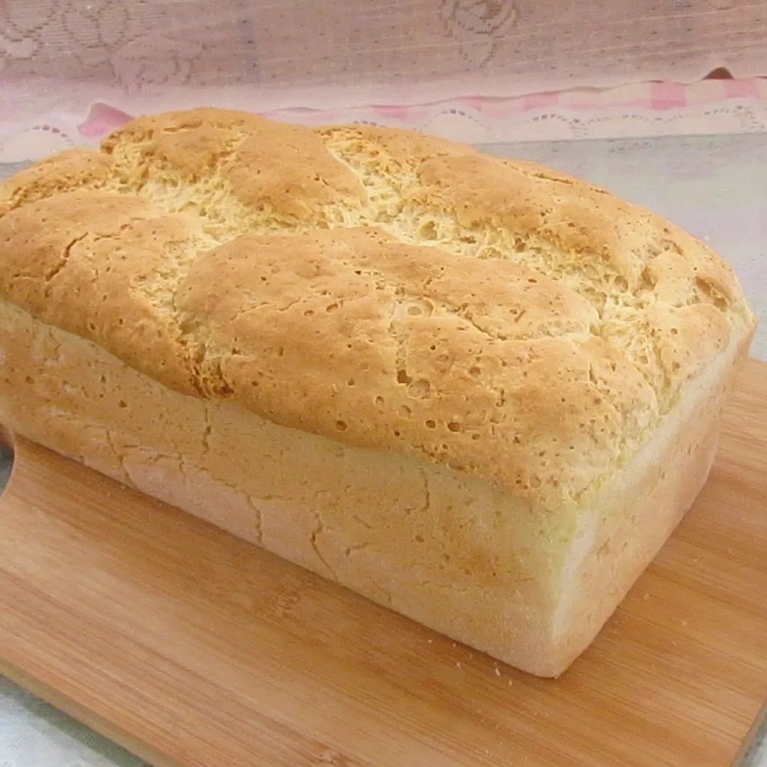 Pão com grãodebico sem glúten