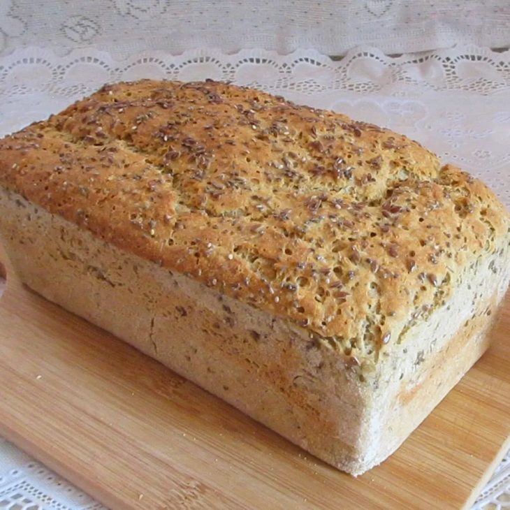 Pão com lentilha sem glúten