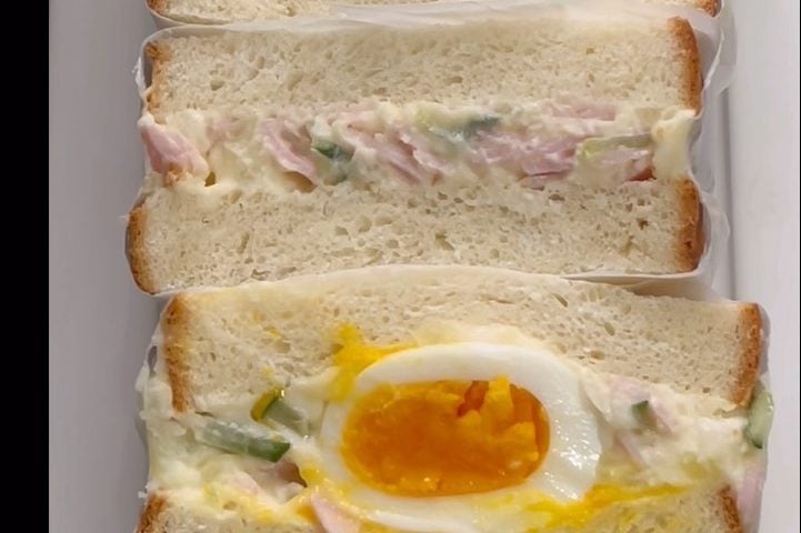Pão com salada pang