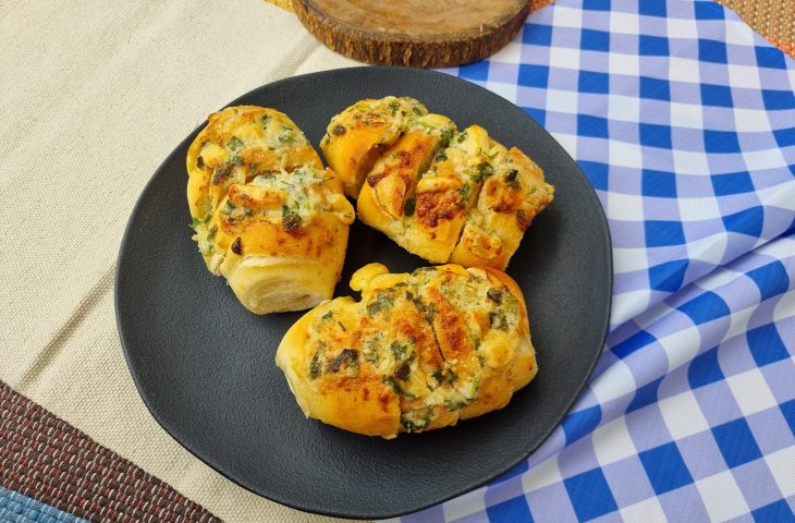 Pão de alho caseiro