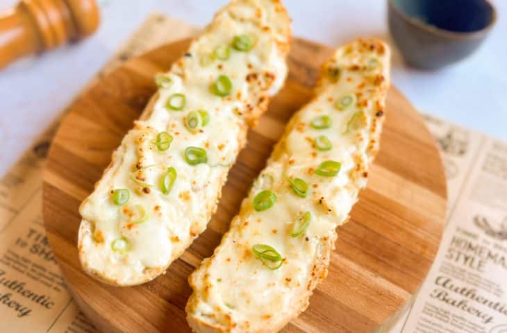 Pão de alho caseiro fácil