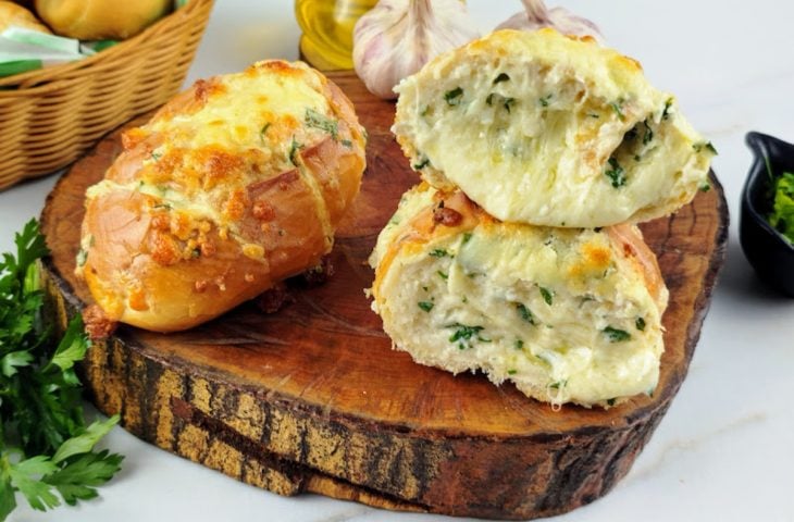 Pão de alho simples