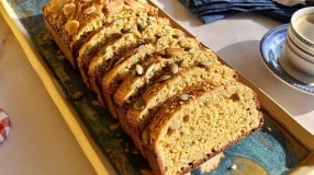 Pão de aveia com sementes