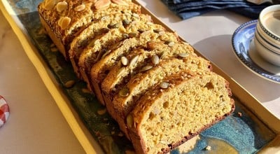 Pão de aveia com sementes