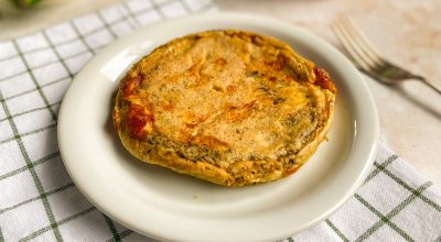 Pão de aveia de frigideira