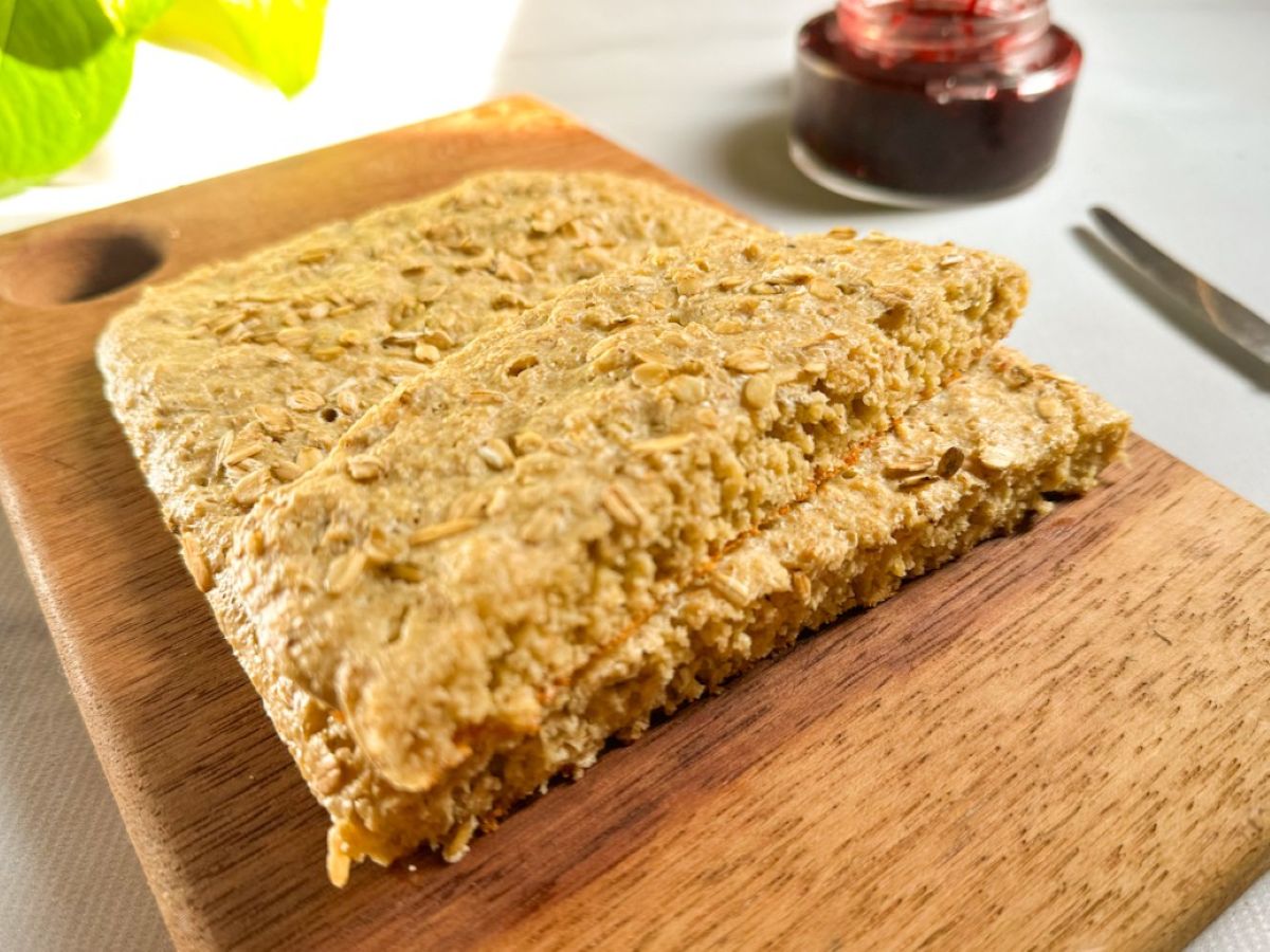 Pão de aveia fit