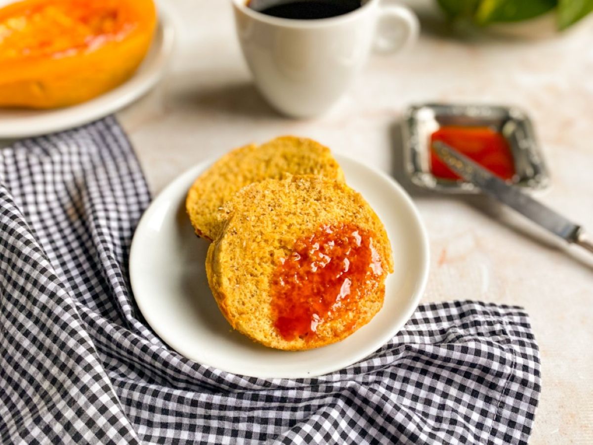 Pão de aveia rápido