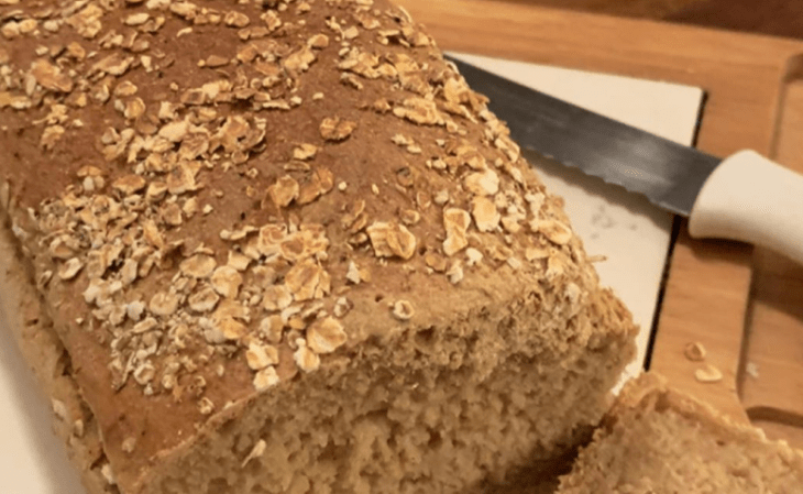 Pão de aveia tradicional