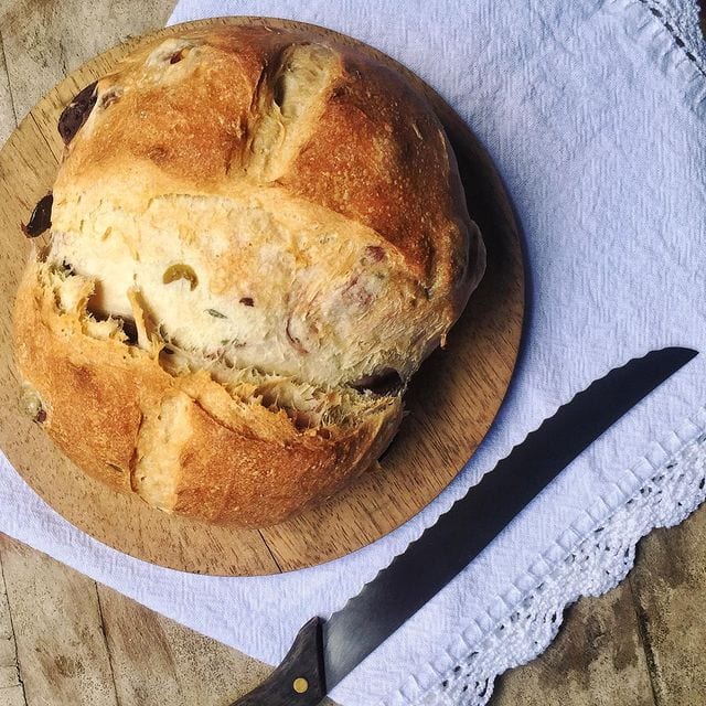 Pão de azeitonas