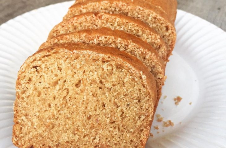 Pão de batata-doce com beterraba